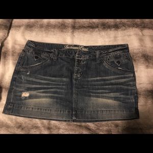 AEO JEAN SKIRT